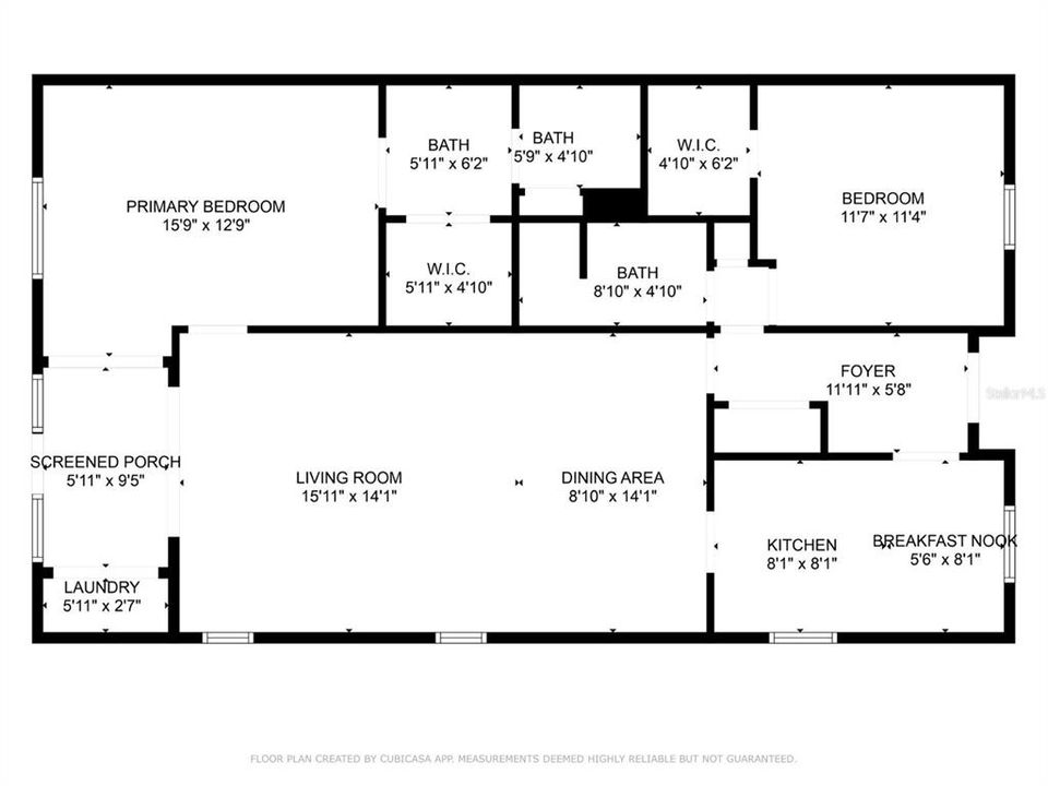 Active With Contract: $198,000 (2 beds, 2 baths, 1150 Square Feet)