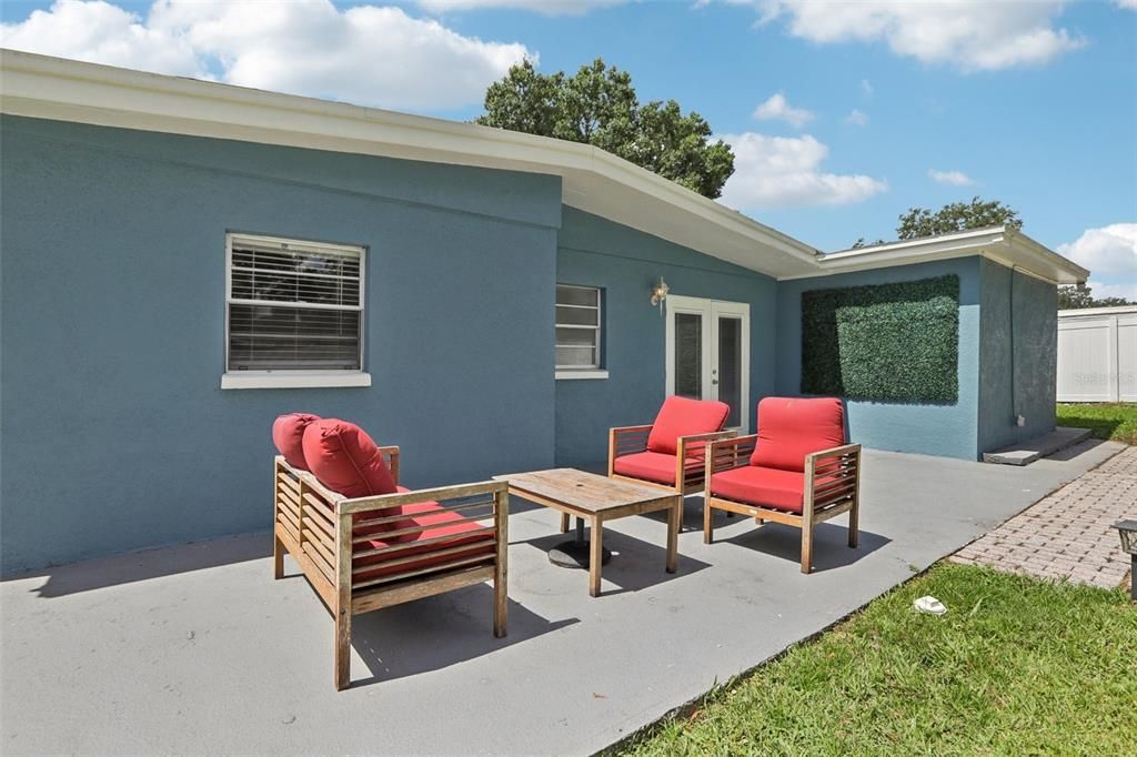 Backyard Patio!