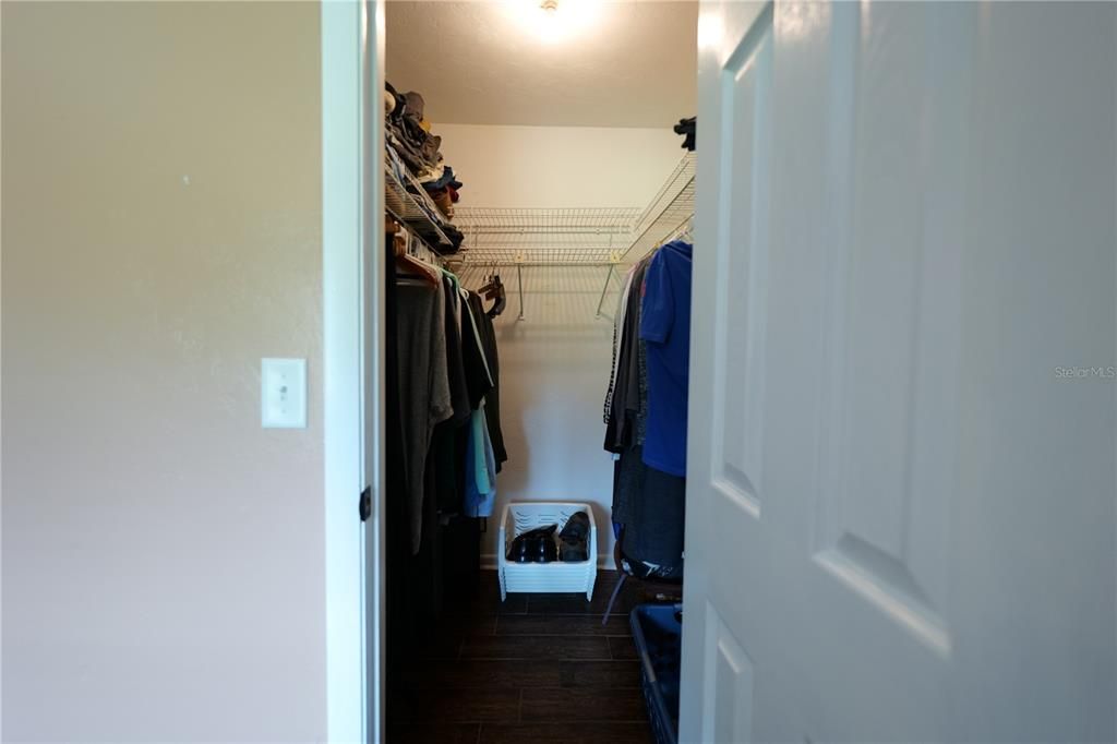 Master Walk-in Closet