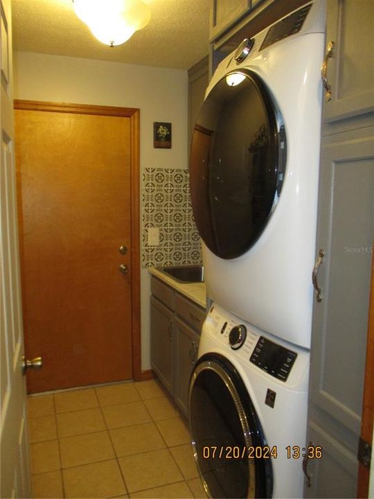 inside laundry room