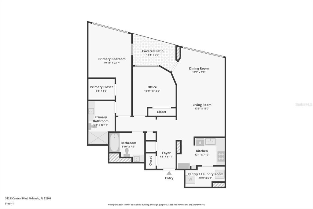 For Sale: $375,000 (2 beds, 2 baths, 1150 Square Feet)