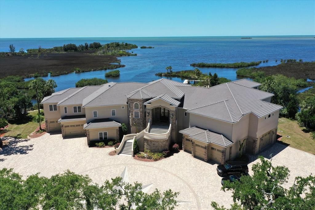 Front Aerial - 50 year cement tile roof