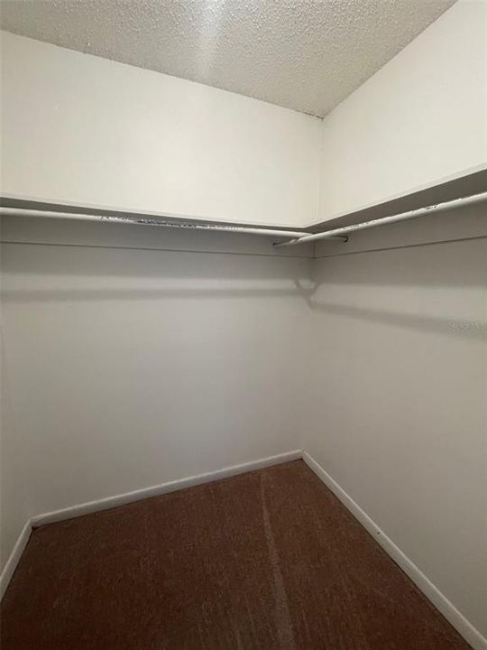 Master Bed Walk in Closet