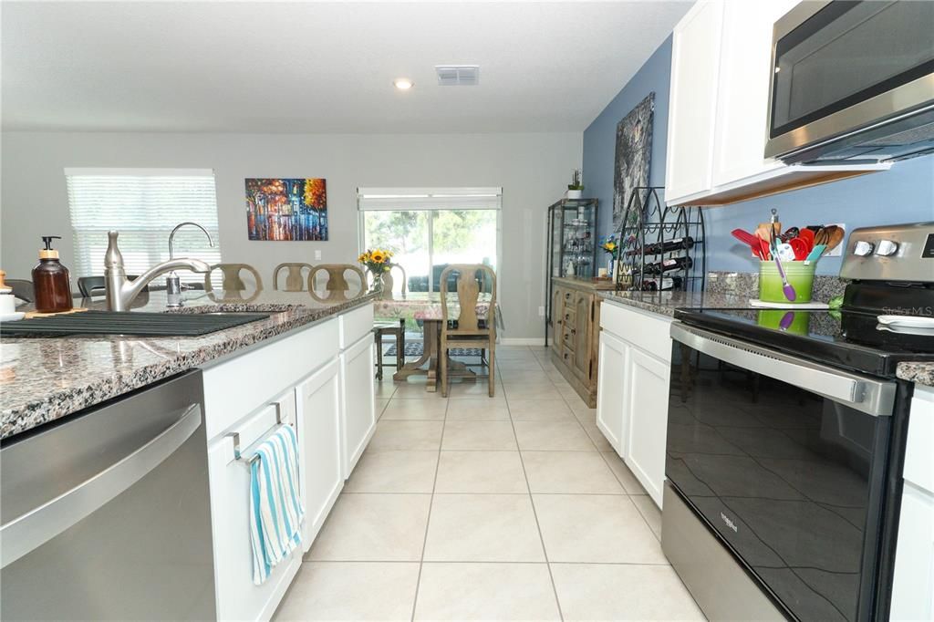 Kitchen/dining room view