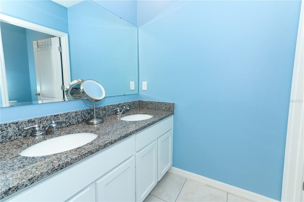 Upstairs guest bathroom