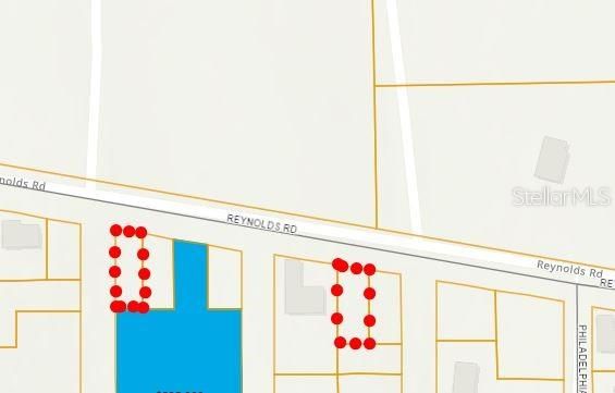 Location of two separate lots for sale