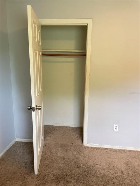 Bedroom 2 closet.