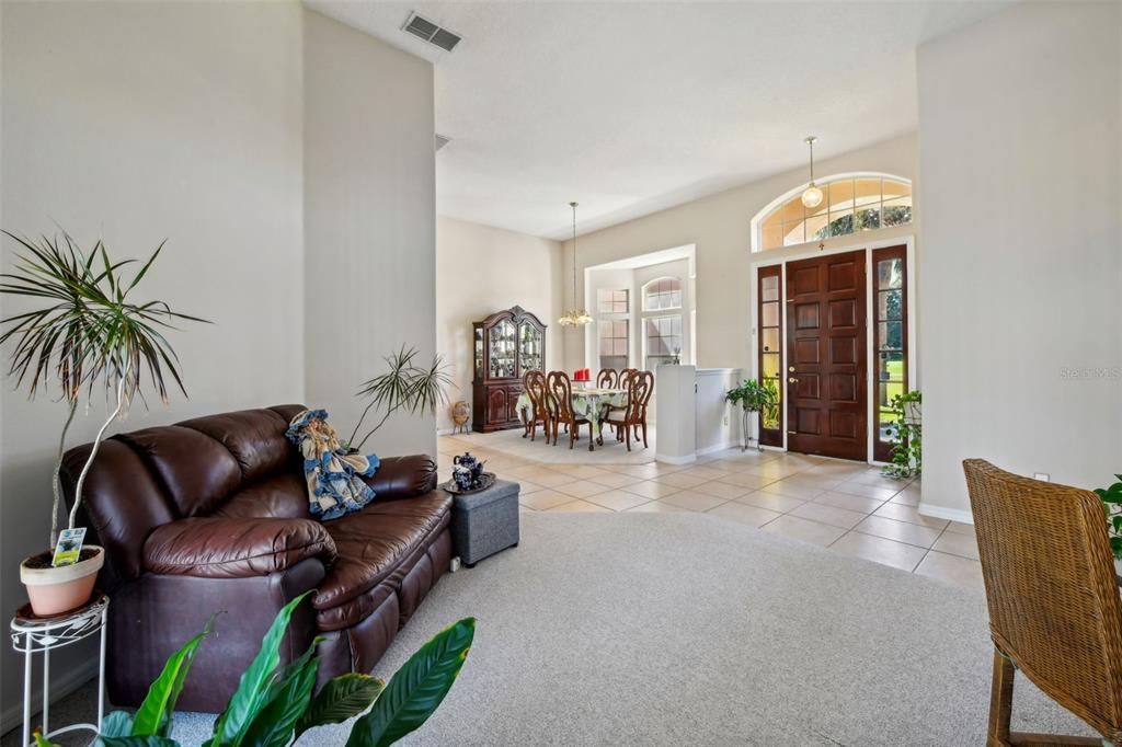 Formal Living Room looking back to the Foyer