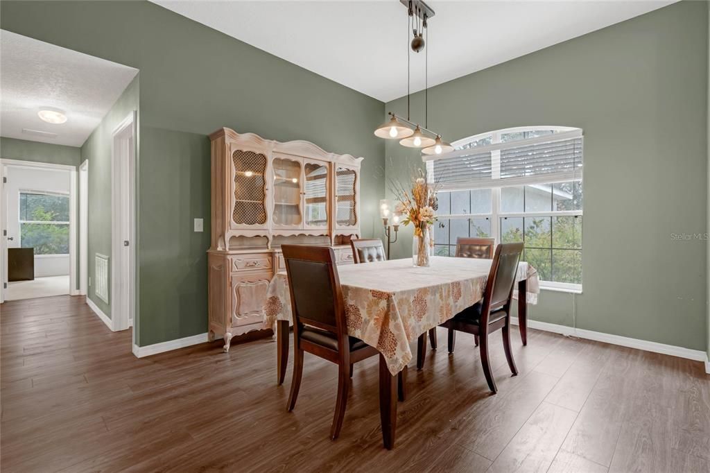 Formal dining area