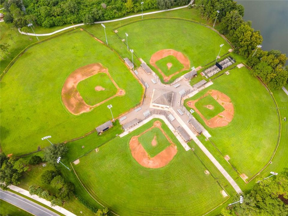 baseball fields