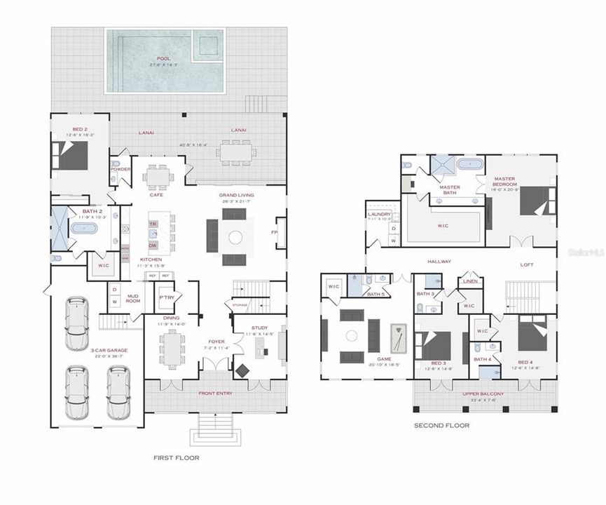 Active With Contract: $3,500,000 (4 beds, 5 baths, 4753 Square Feet)