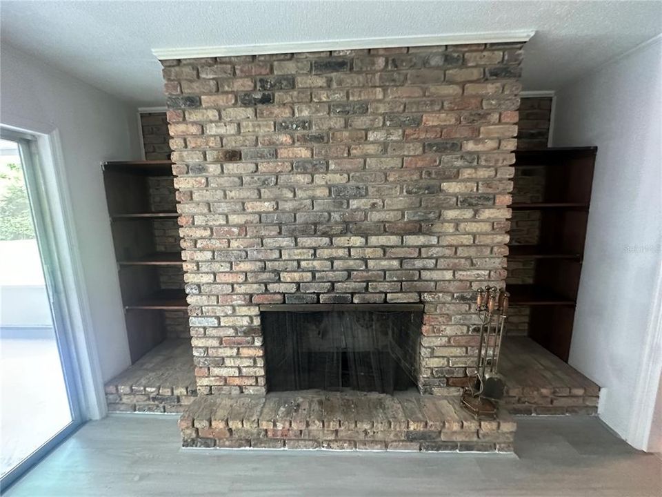 Wood Fireplace