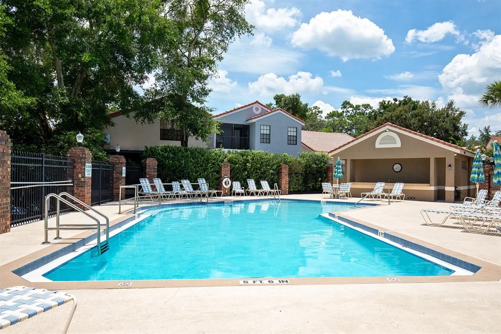 Enjoy the sun and relax at the community pool.