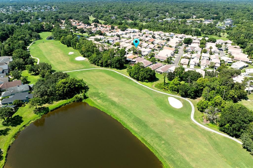 Lush rolling hills with canopies of Live Oak trees provide a serene and southern feel.