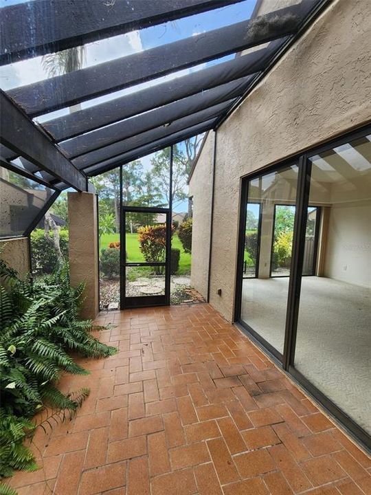 screened patio