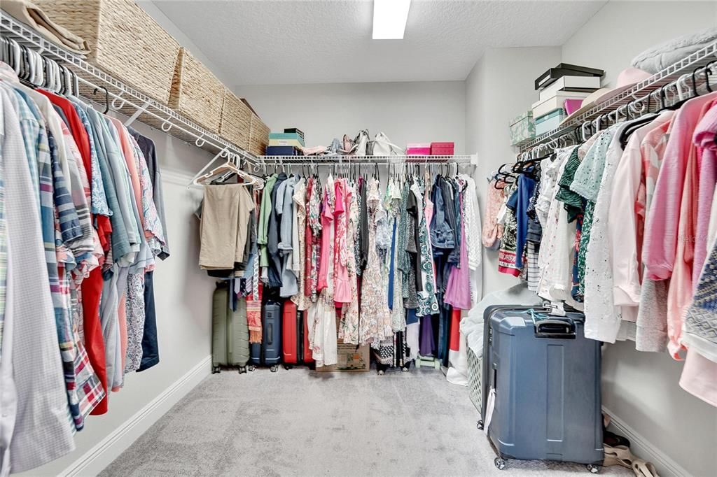 Primary Walk-In Closet