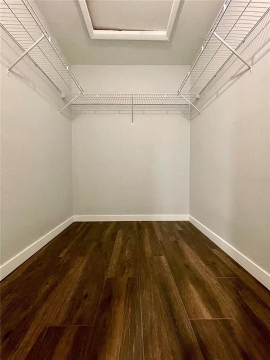 Primary Walk-in closet