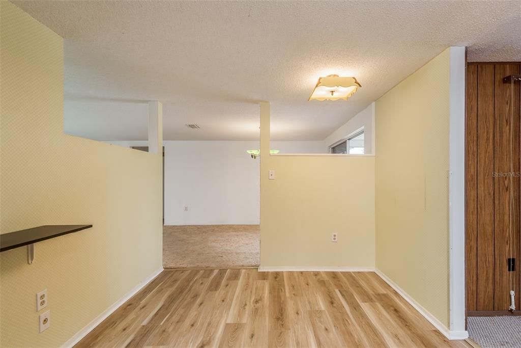 Dinette Area off the Kitchen