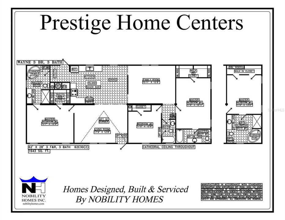 Active With Contract: $285,000 (3 beds, 3 baths, 1643 Square Feet)