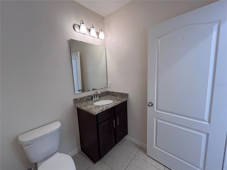 Guest bathroom downstairs