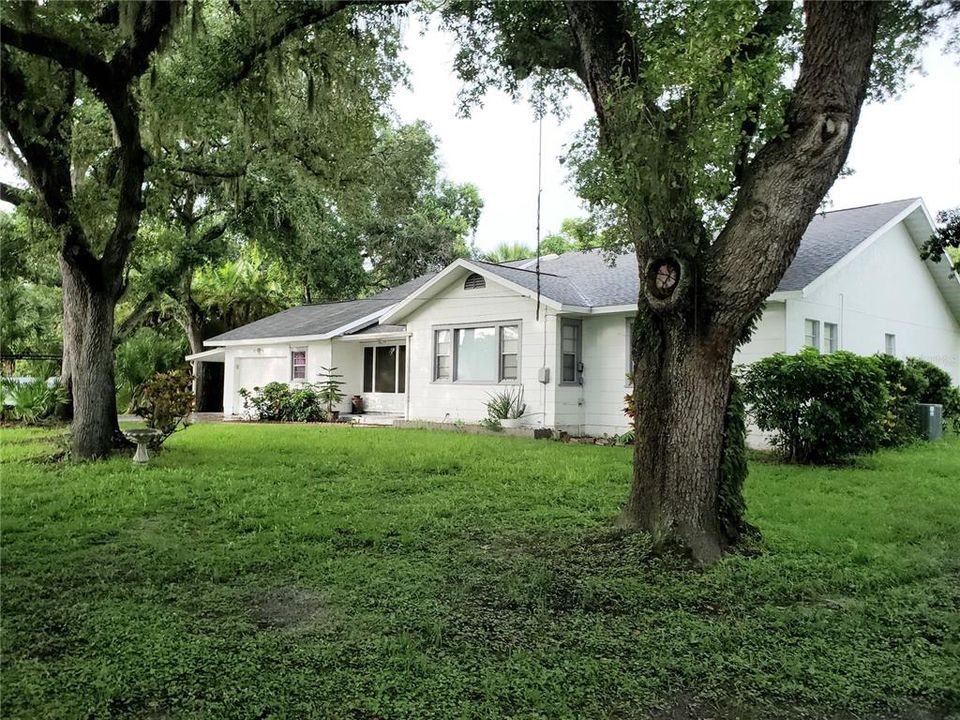 VIEW FROM FRONT YARD