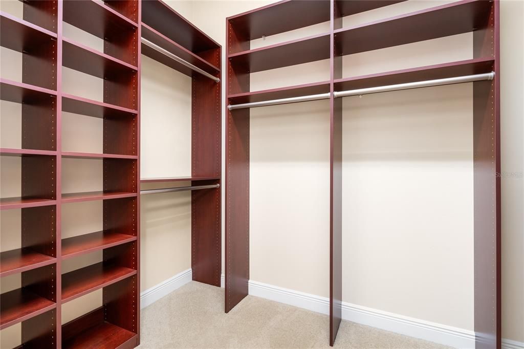 Walk-in Closet (his and hers)