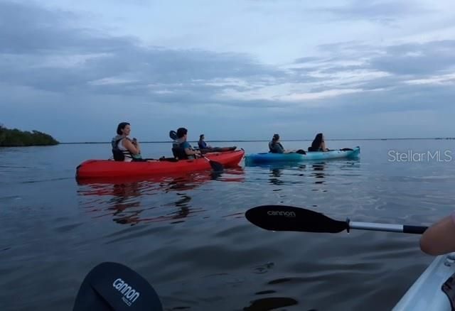 Kayaking brings people from all over