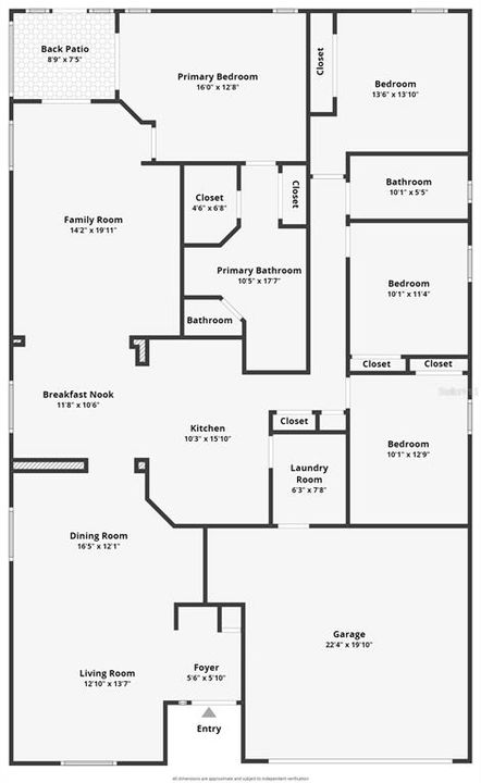 Activo con contrato: $495,000 (4 camas, 2 baños, 2098 Pies cuadrados)