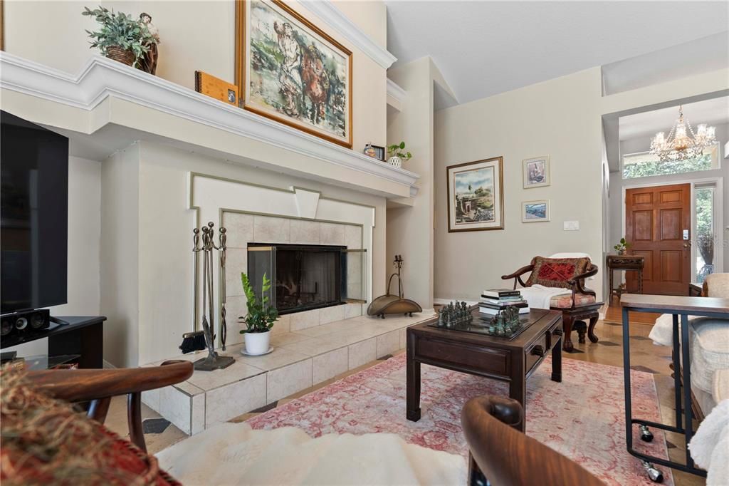 Living Room and Chimney