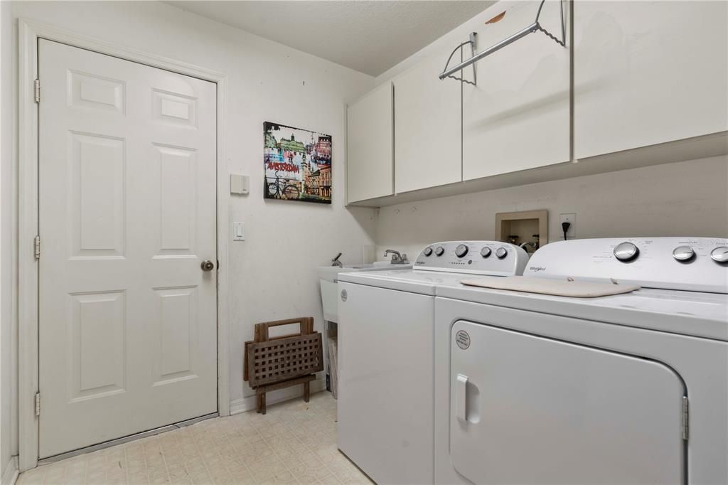 Spacious Laundry Room