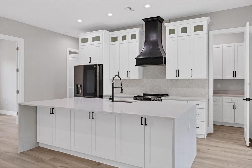 Kitchen with Walk-in Pantry