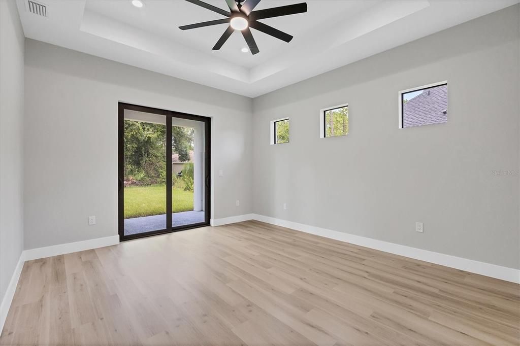 Large Primary Bedroom with slider to Lanai