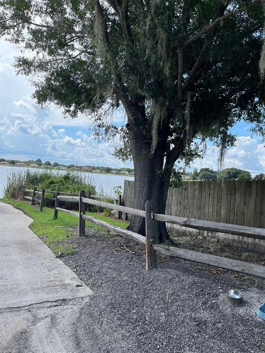 Public boat ramp right up the road