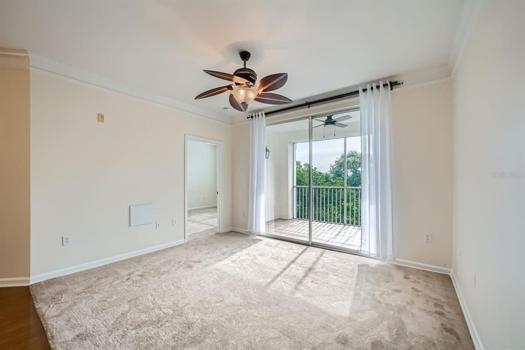 Living Room with Balcony