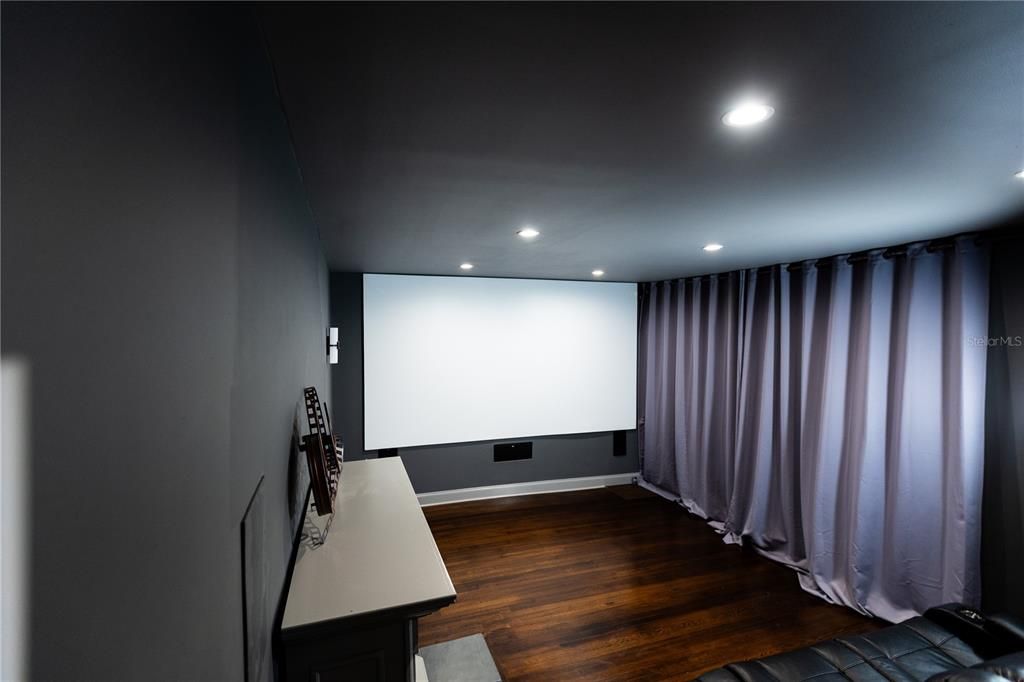 THEATER ROOM SCREEN