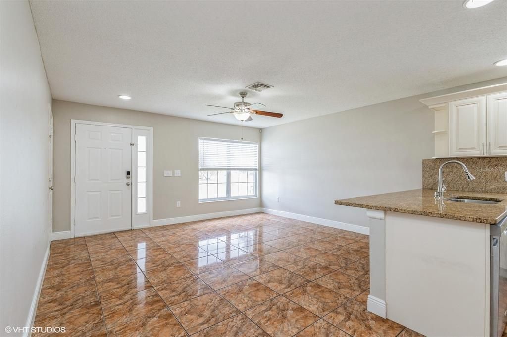 Living and Dining Room Combo