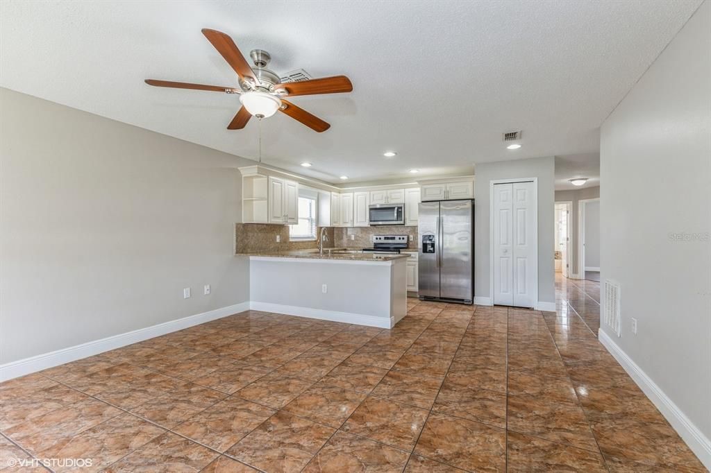 Living and Dining Room Combo