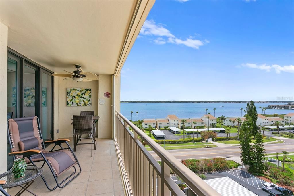 Intracoastal view from the condo.