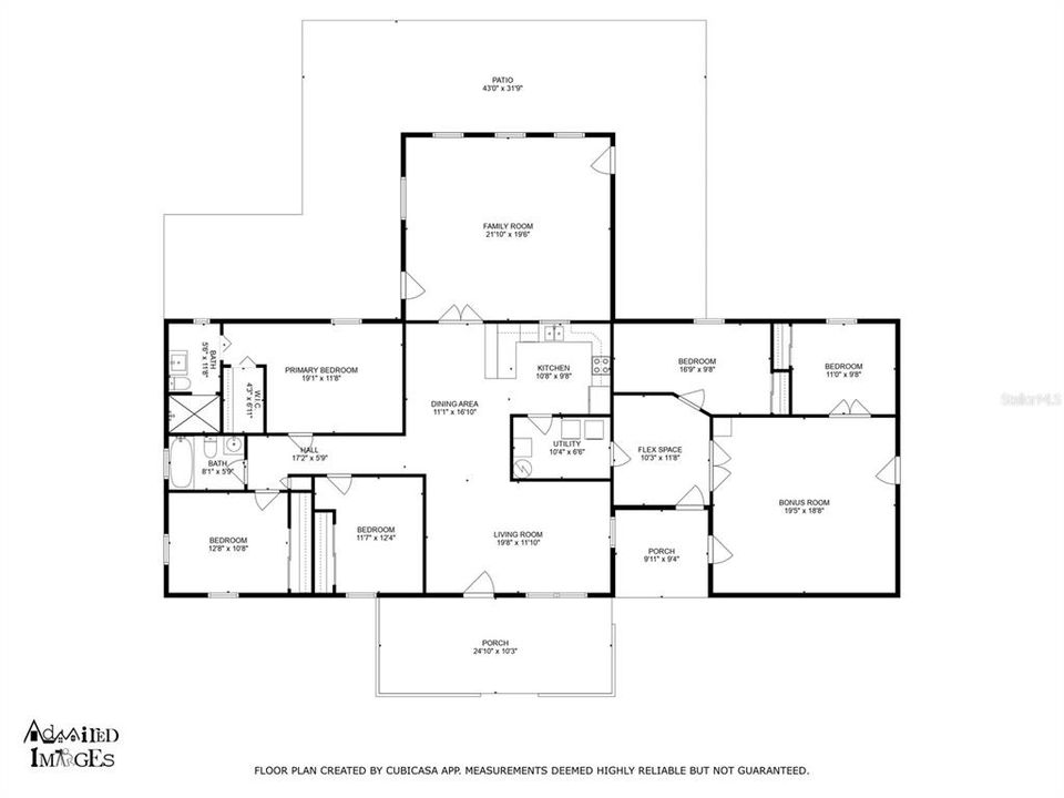 На продажу: $340,000 (5 спален, 2 ванн, 2820 Квадратных фут)