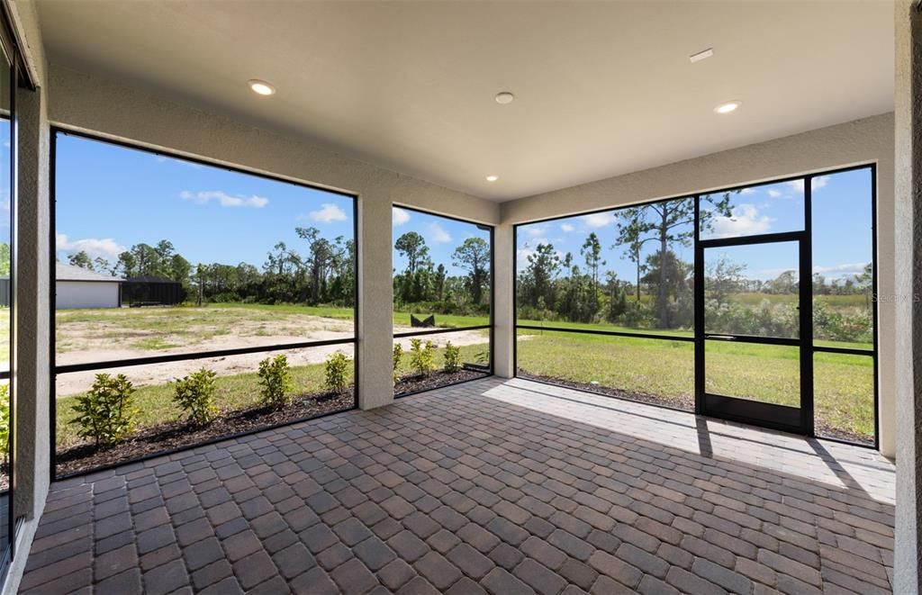 Extended covered lanai