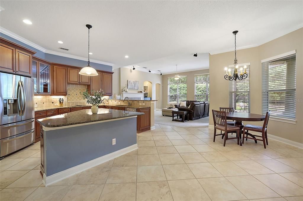 Spacious kitchen