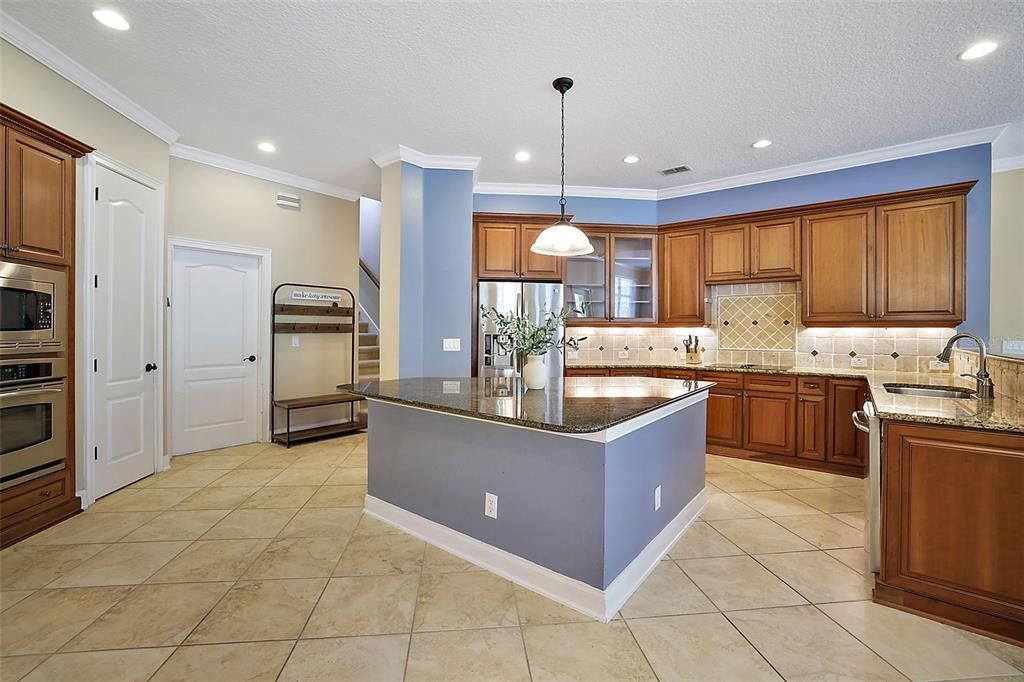 Spacious kitchen