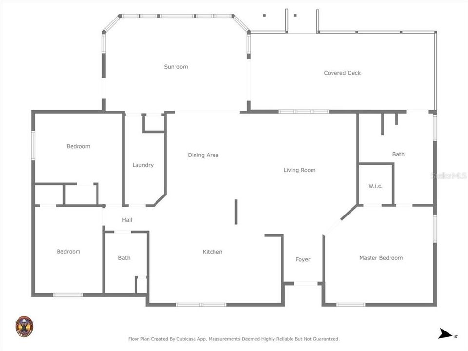 На продажу: $490,000 (3 спален, 2 ванн, 1959 Квадратных фут)