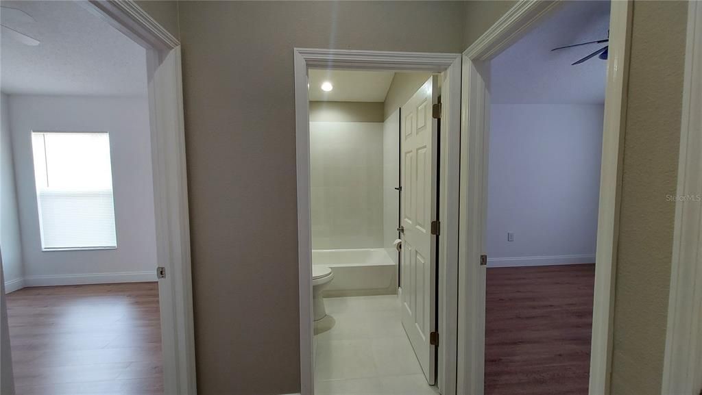 Hallway to Guest Bath and Guest Bedrooms