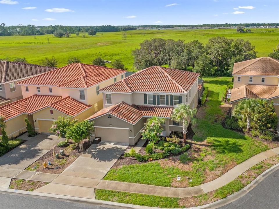 Aerial View of the House (front)