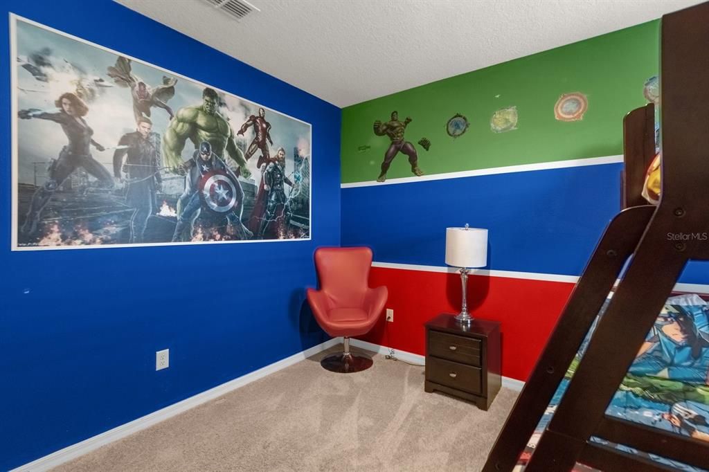 Bedroom 3 (Superhero Theme)