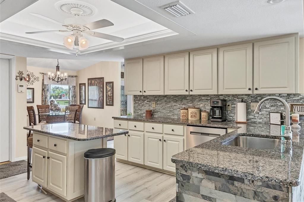 Lots of Kitchen Cabinetry.