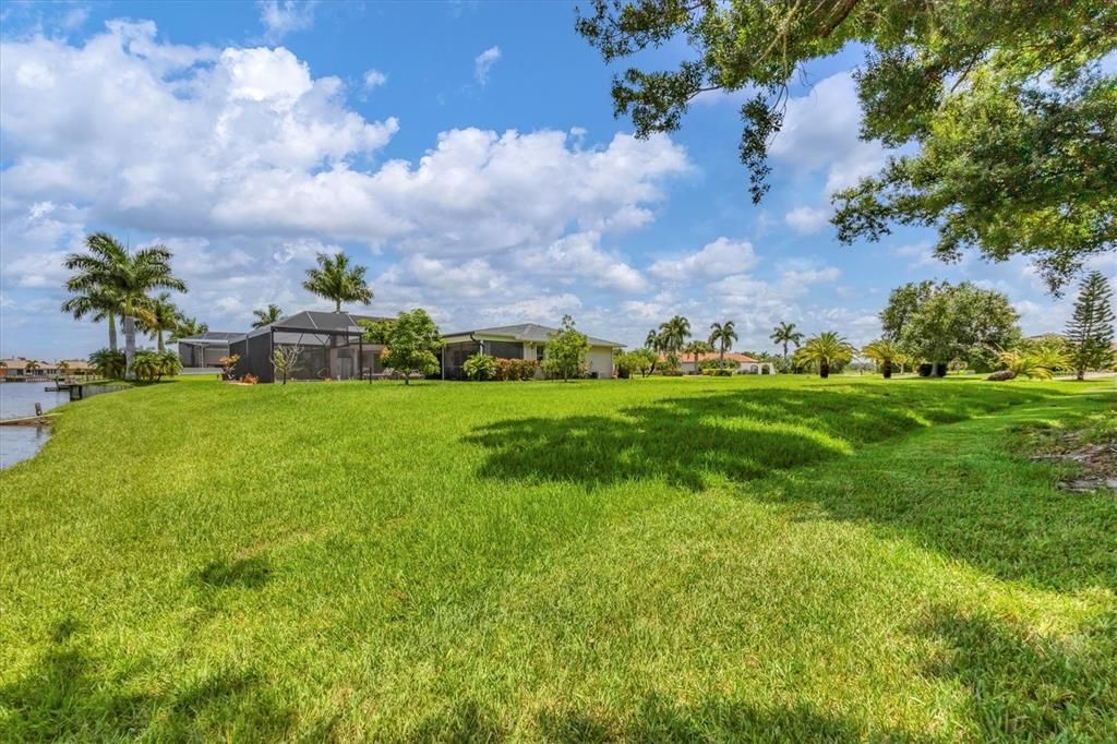 View of Home and Property from the Southwest corner of the lot.