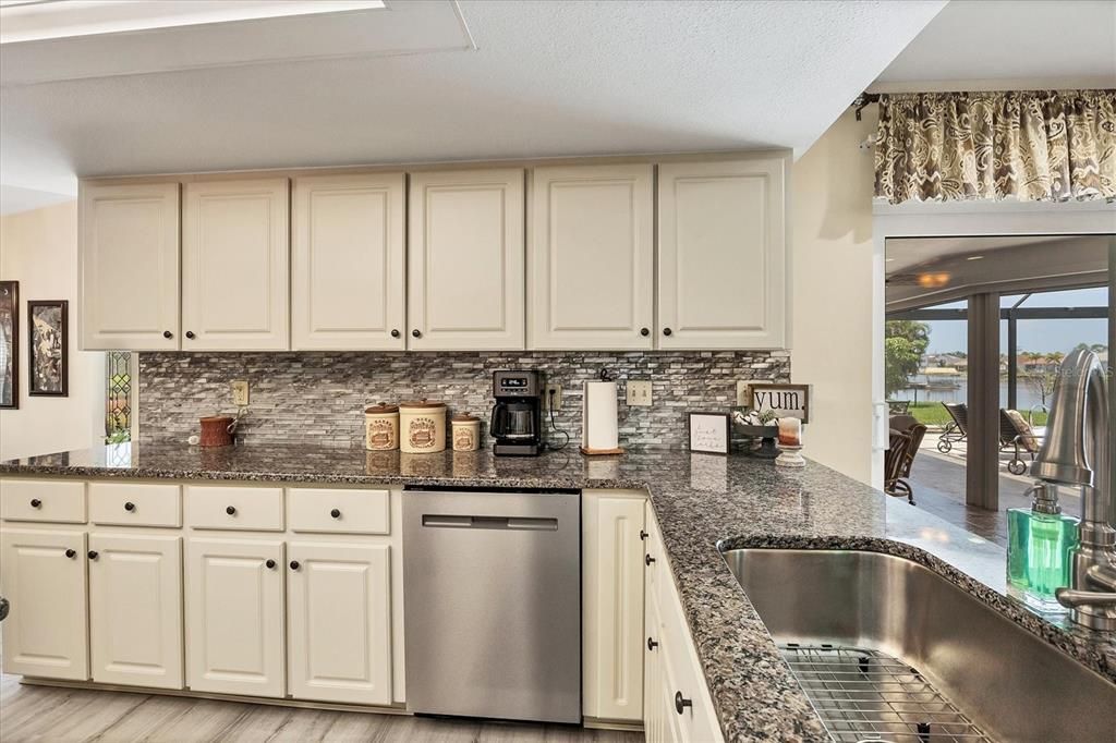 Enjoy the Lake View from the Kitchen Sink!