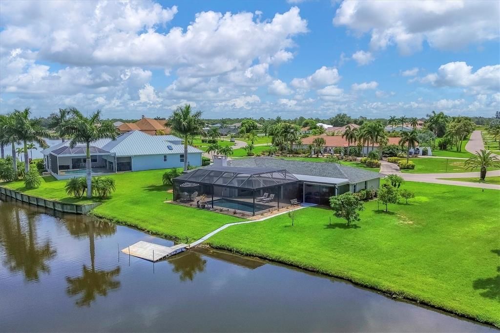 Double- Lot with a Dock on Lake Suzy